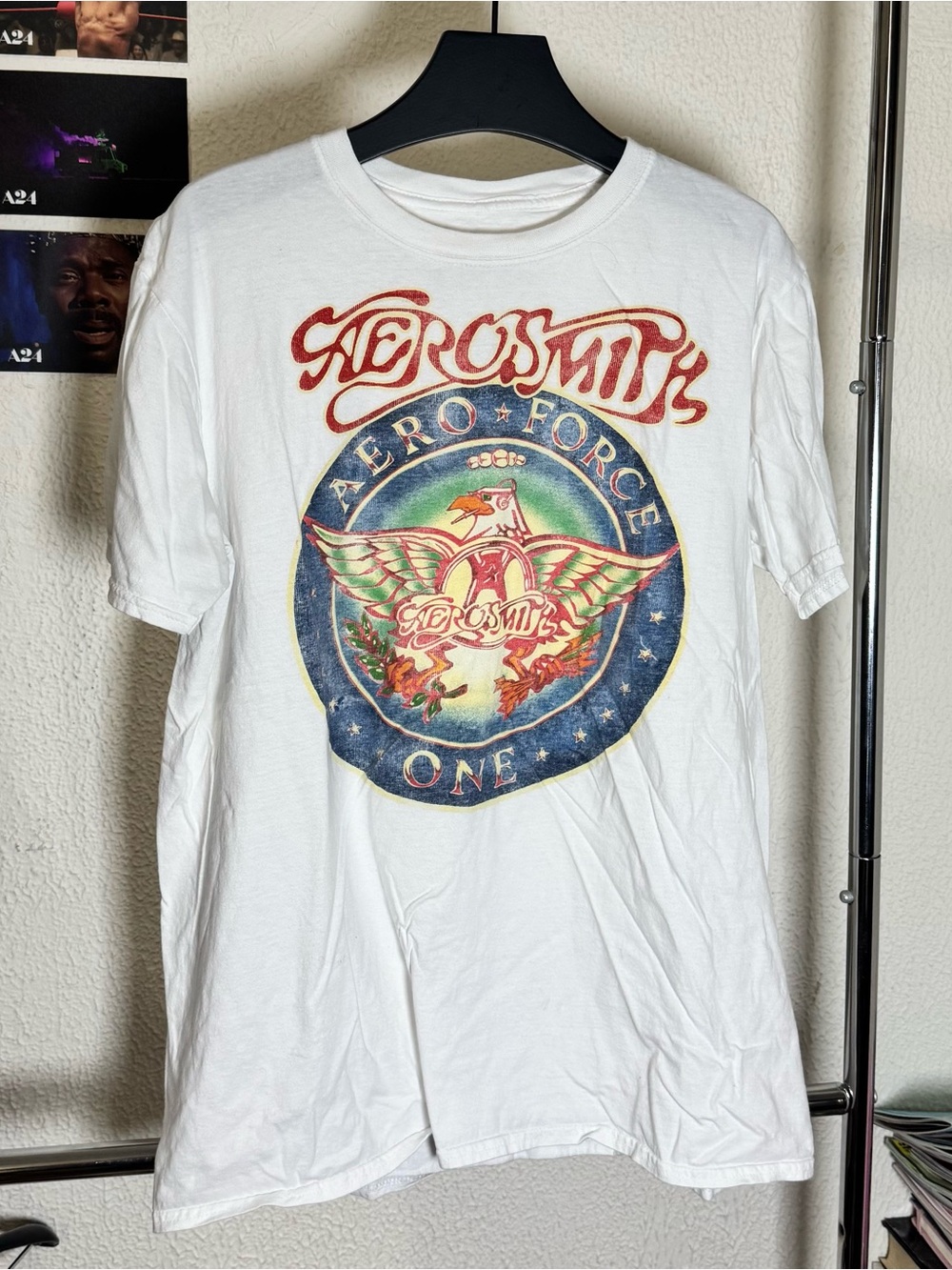 Aerosmith Aero Force One Graphic Band T-Shirt